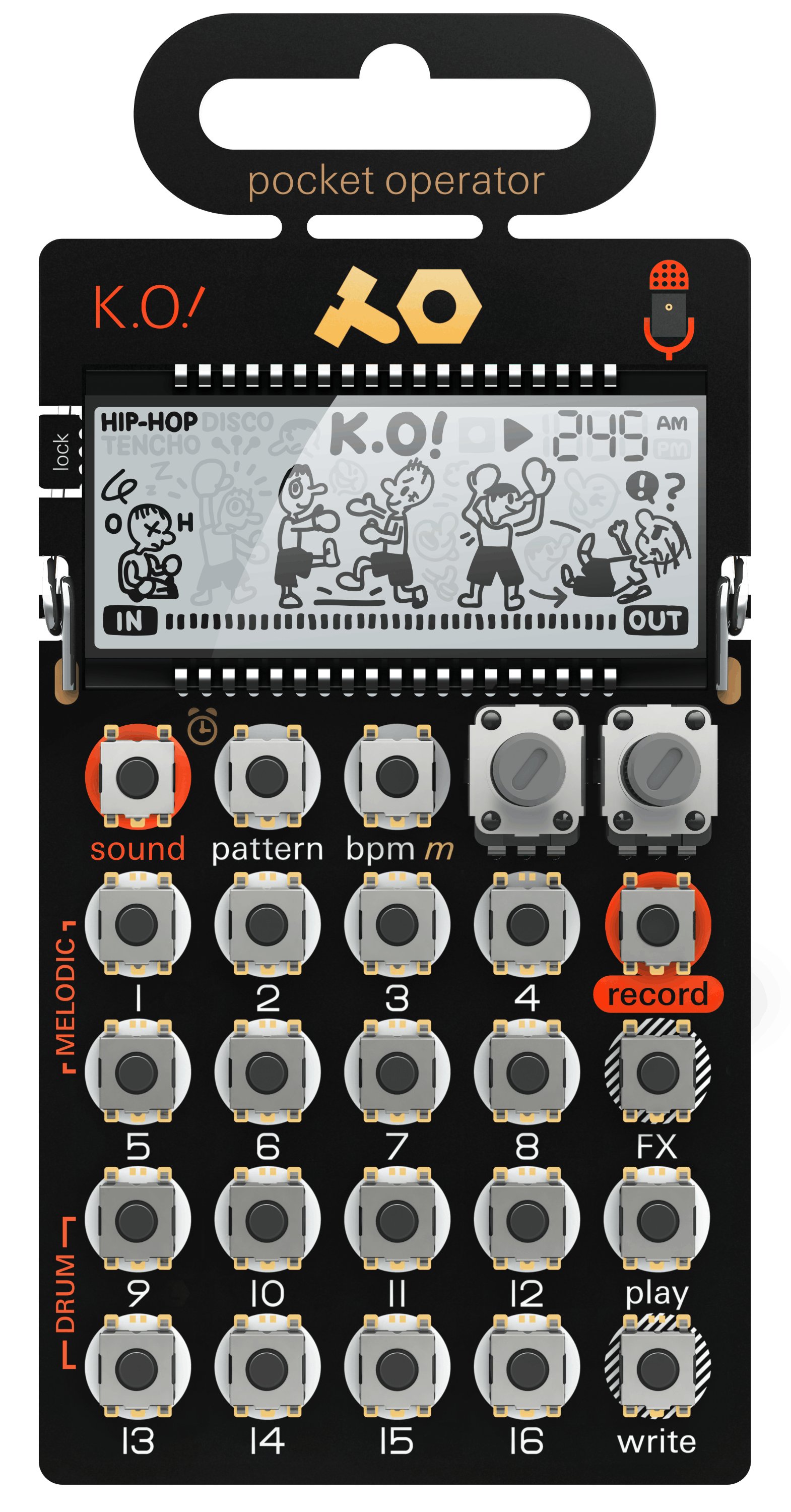 Teenage Engineering PO-33 K.O! Pocket Operator - Andertons Music Co.